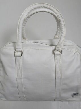 Porter Free Style Boston Bag White 15 X 12 X 6